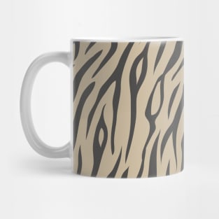 Khaki Black Tiger Pattern Mug